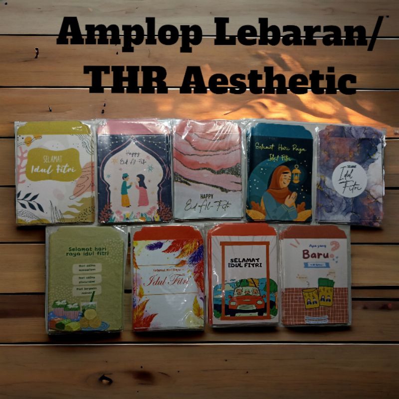 

(10 pcs) Amplop Lebaran Murah/ Aesthetic/Lucu