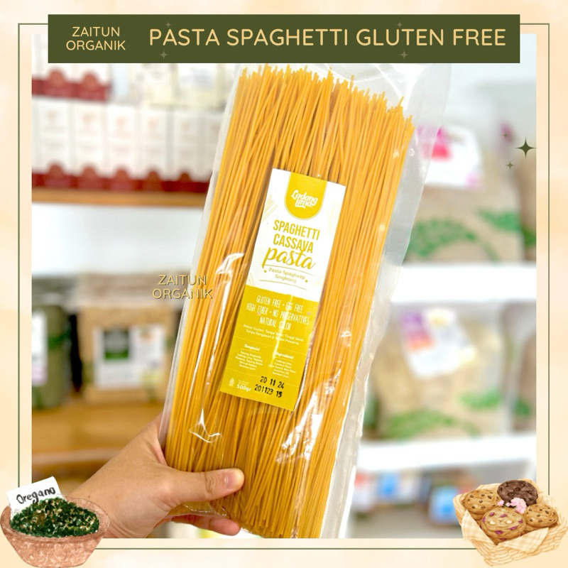 

Pasta spaghetti gluten free singkong