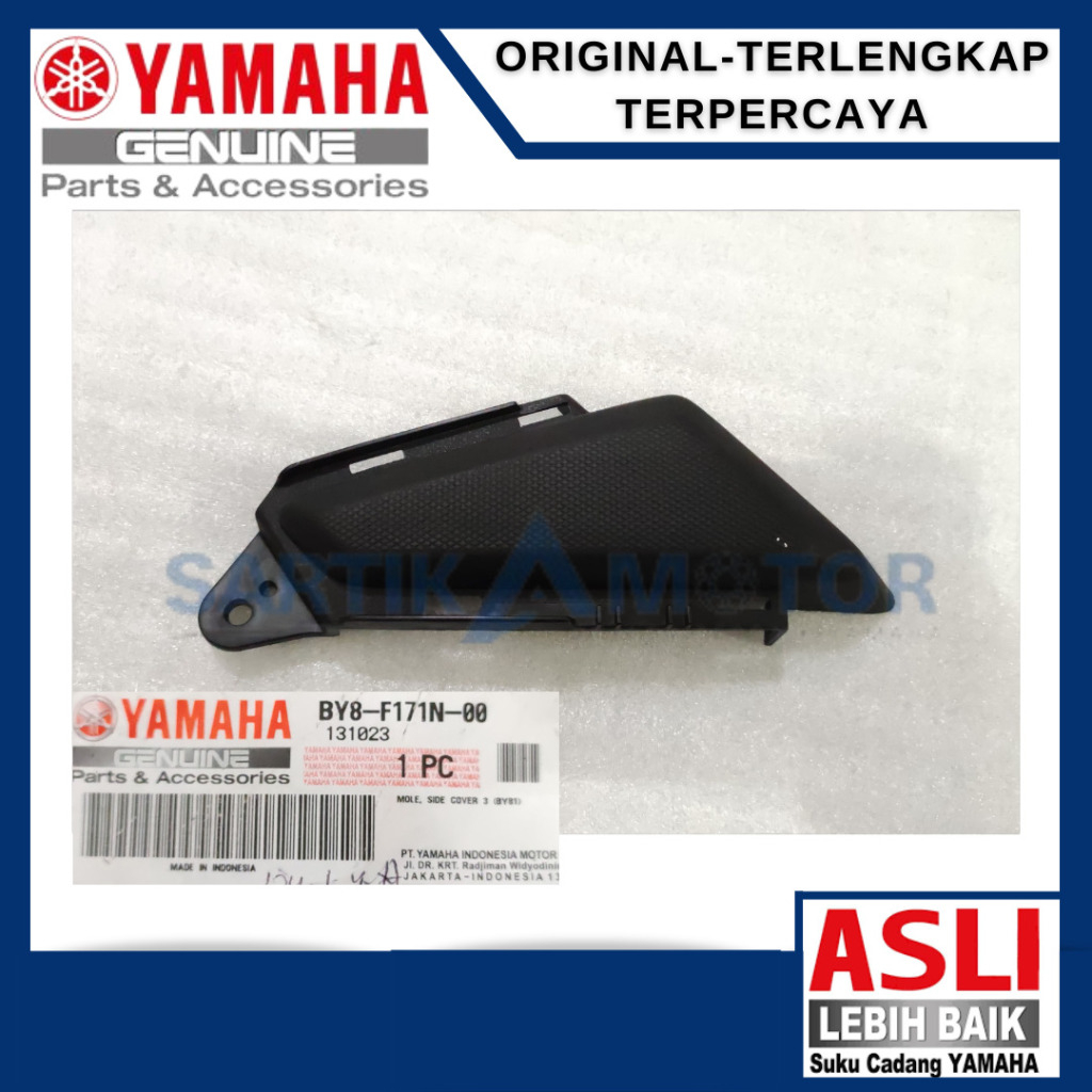 MOLE SIDE COVER 3 Kiri YAMAHA X-Ride 125 (BY8-F171N-00 ) 100% ORIGINAL YAMAHA
