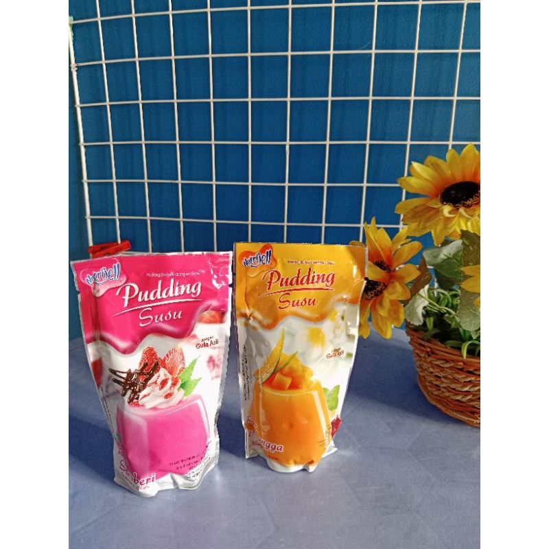 

Best Seller!!! Nutrijell Pudding Susu / Pudding Lapis Kemasan Pouch