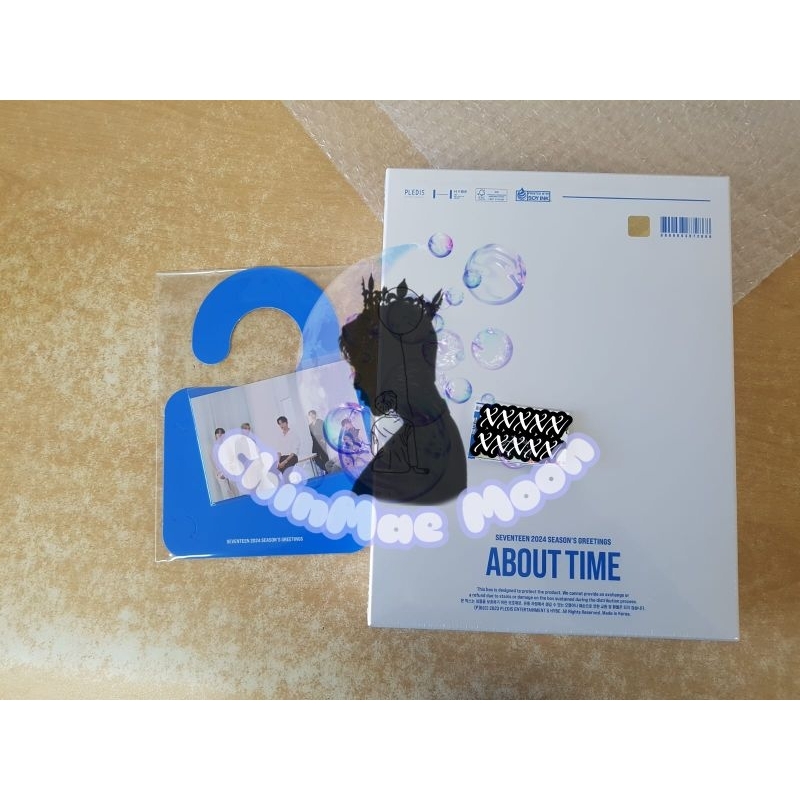 Sharing Seventeen Season's Greetings "About Time"