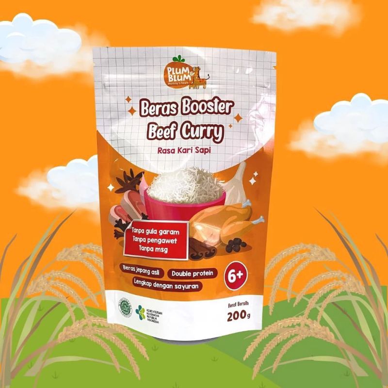 

PLUM & BLUM BERAS BOOSTER BEEF CURRY