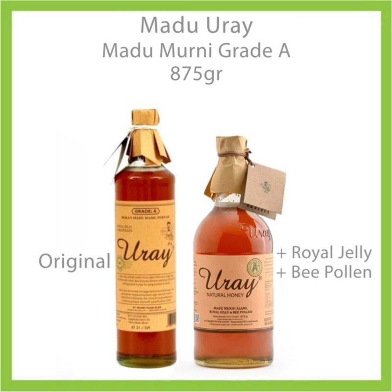 

Madu Uray Madu Lebah Hutan Liar Original Grade A+ 875gr 875 gr