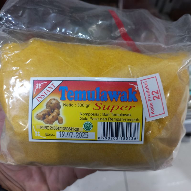 

Temulawak Instant 500 Gram