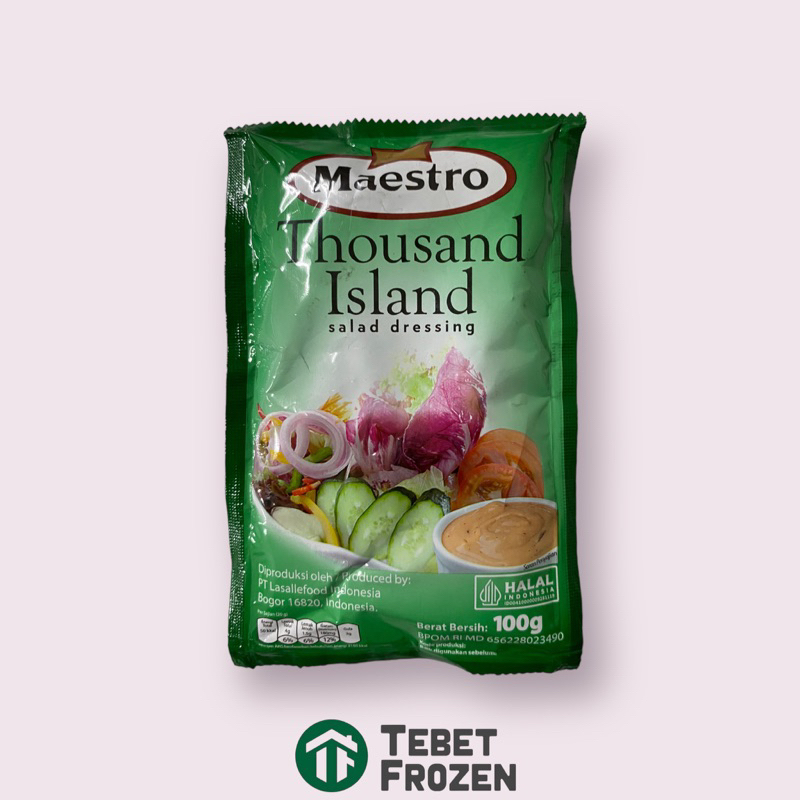 

MAESTRO THOUSAND ISLAND 100GR - TEBET FROZEN