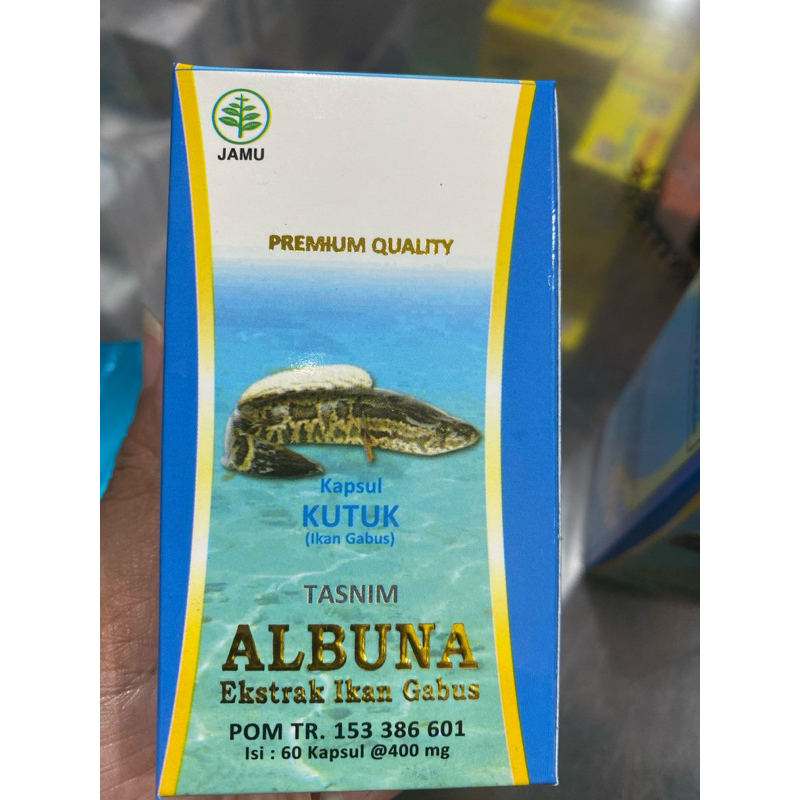 Kapsul Ikan Kutuk / Ikan Gabus / Channa