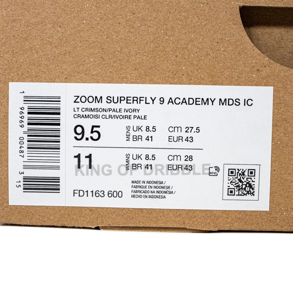 PROMO TERBARU CUCI GUDANG KING OF DRIBBLE SEPATU FUTSAL NIKE ZOOM SUPERFLY 9 ACADEMY MDS IC