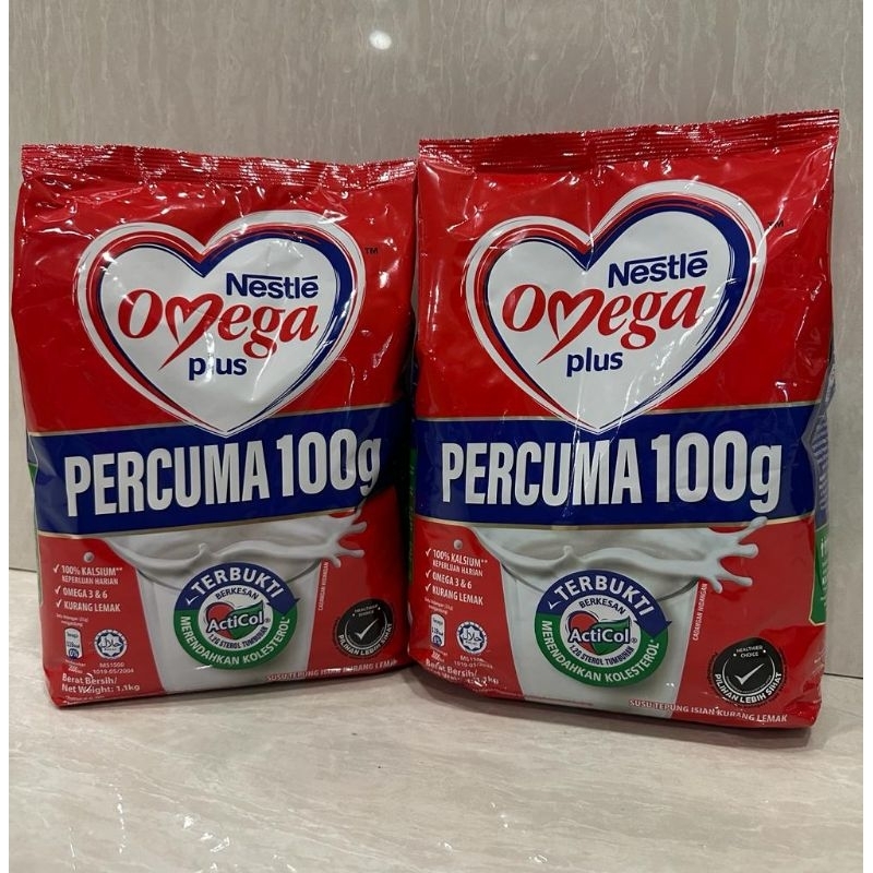 

omega plus susu bubuk percuma 100gr