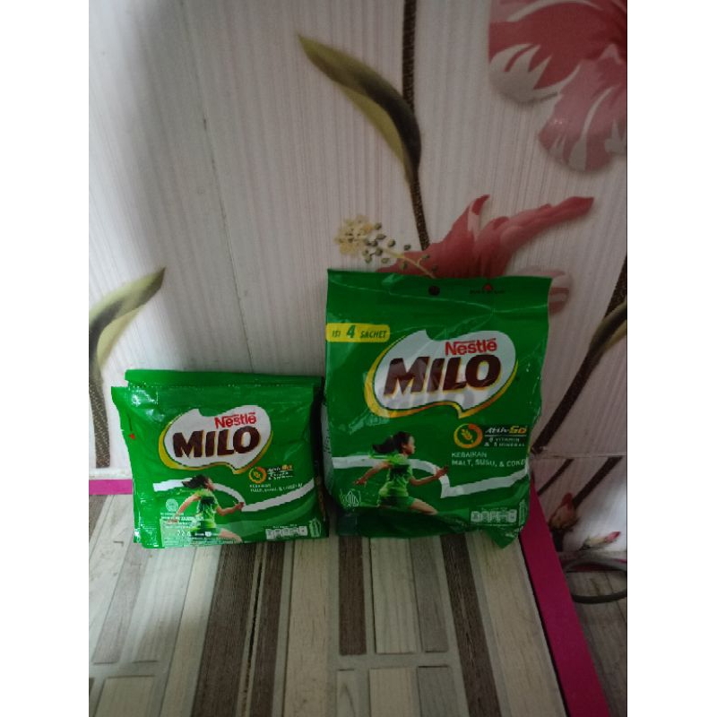 

Milo sachet renteng isi 4pcs