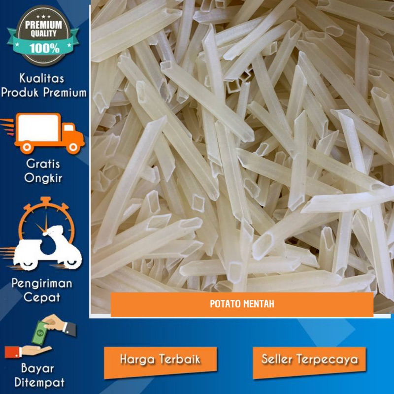 

500gr - Potato Mentah / Stik Kentang Berkualitas Super Premium