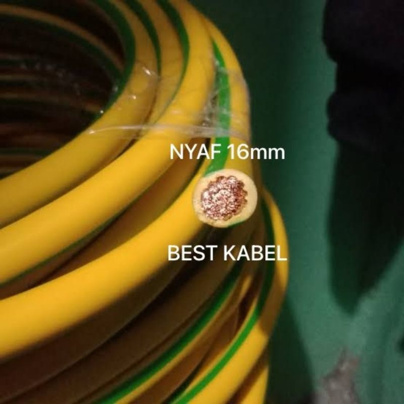 NYAF 16mm SUPREME serabut Kuning Hijau