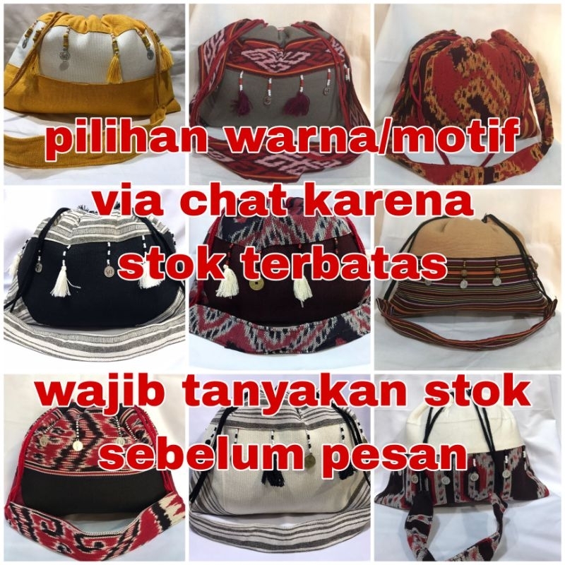 SEPU TAS TORAJA WANITA PRIA SEPUK TORAJA SEPU BLANGKET GONI SULTAN