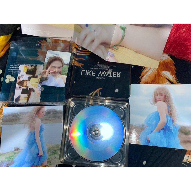 Album wendy like water case ver unsealed