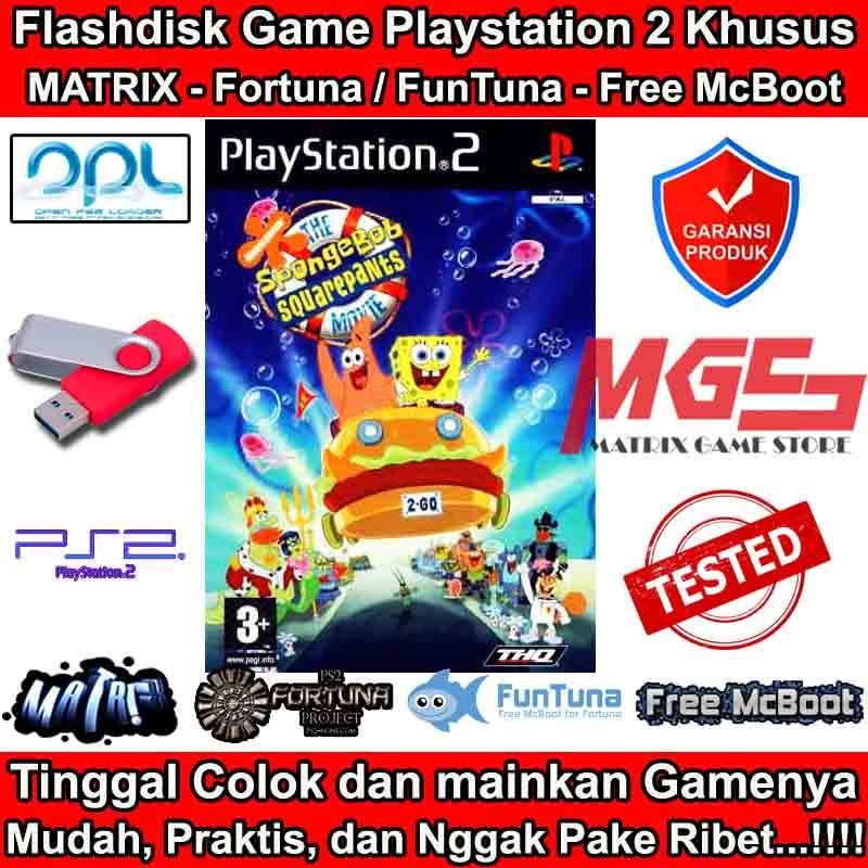 Flashdisk Game PS2 PS 2 SpongeBob SquarePants - TheMovie