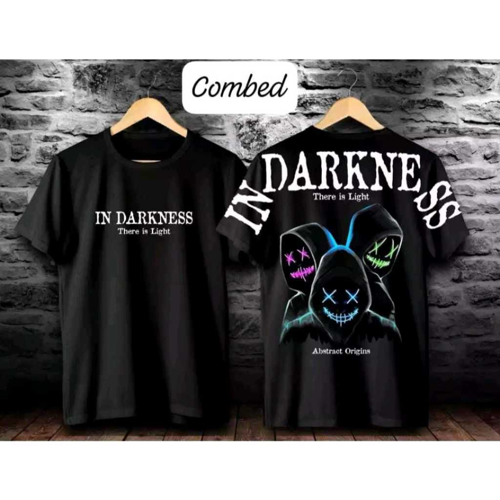 KAOS PRIA DISTRO HACKER IN DARKNESS / KAOS PRIA KEREN TERBARU / KAOS COWO / KAOS UNISEX / KAOS PRIA TREND / KAOS