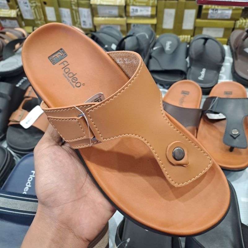PROMO SANDAL PRIA SINTETIS ORIGINAL FLADEO MATAHARI