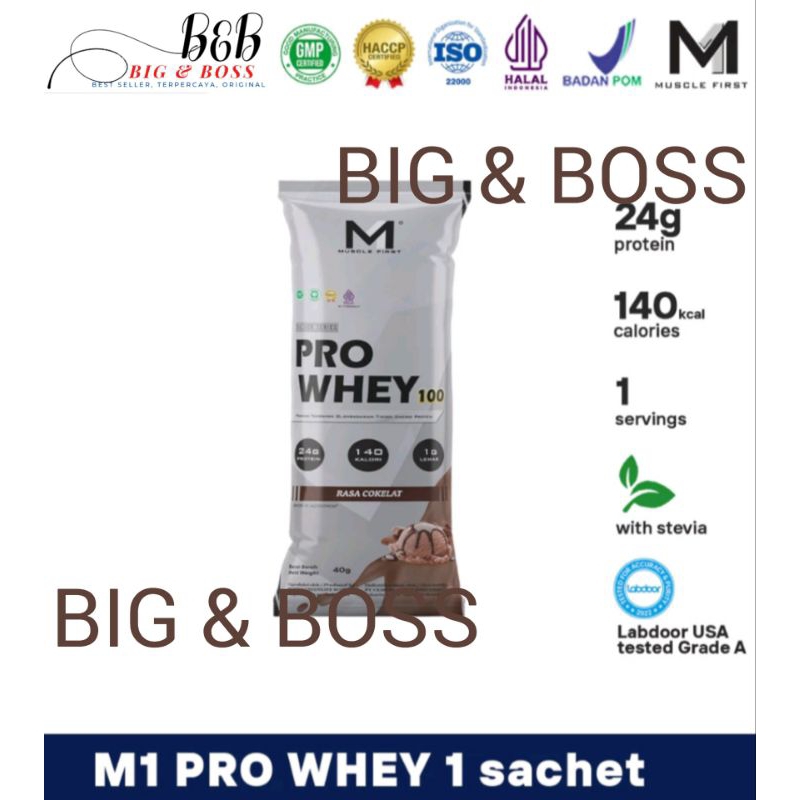 M1 Pro Whey 100 Protein 1Sachet Musclefirst