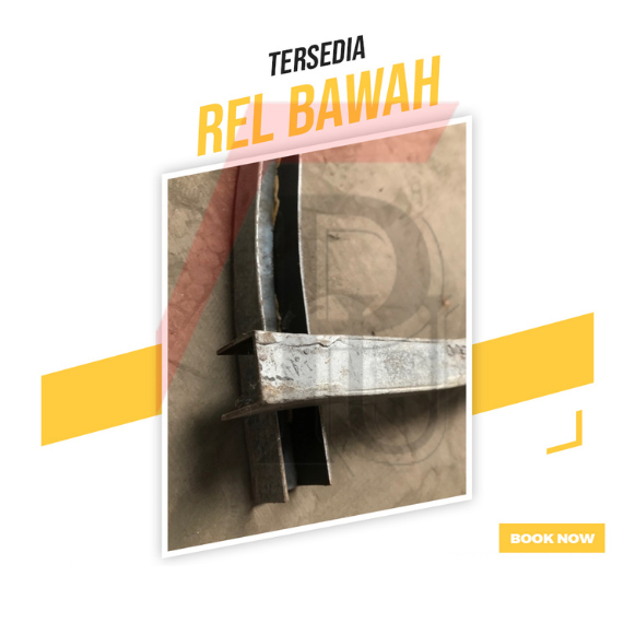 Rel Bawah Pintu Alumunium Slending Alumunium