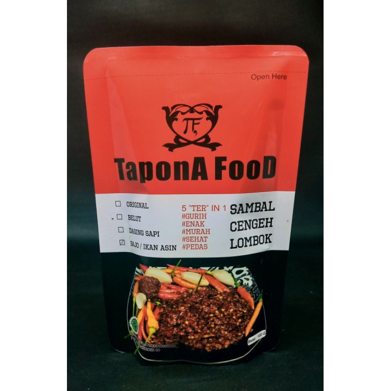 

TAPONA FOOD - SAMBAL CENGEH KERING KHAS LOMBOK