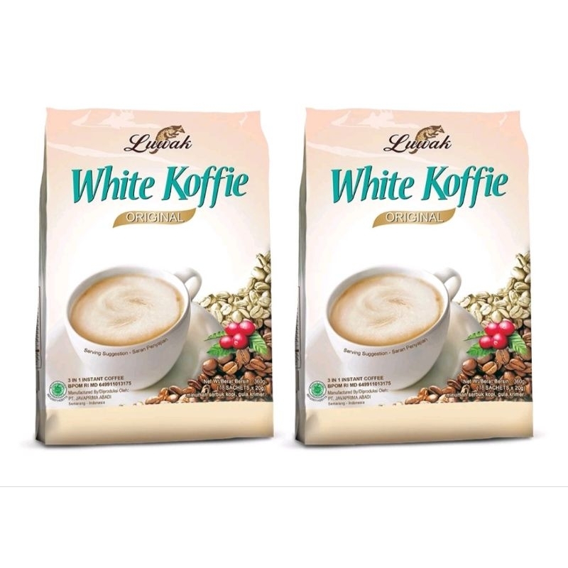 

Luwak White Koffie Original 400g Isi 20Sch