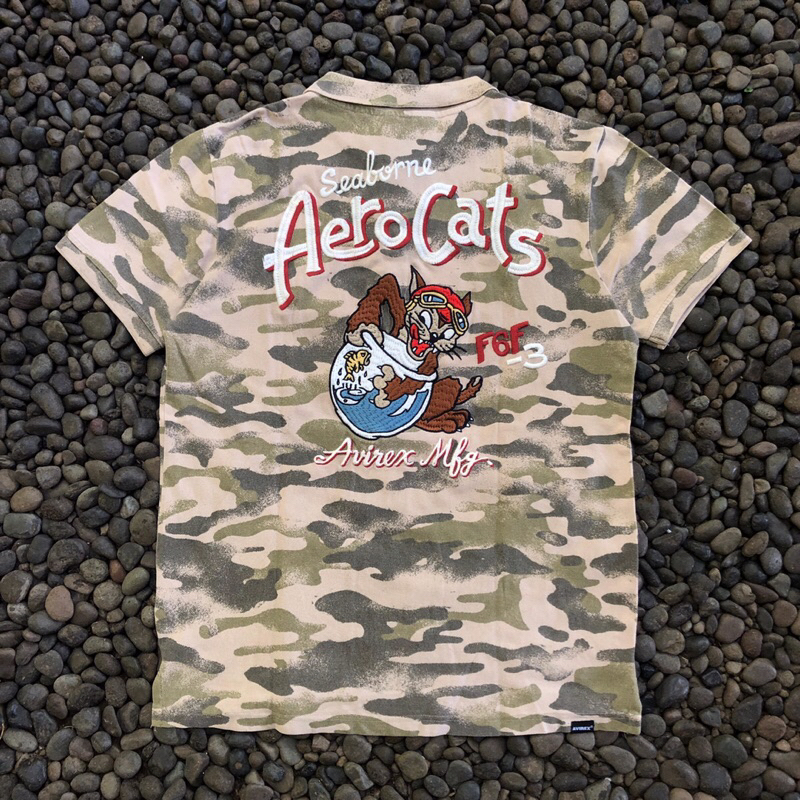 POLO SHIRT AVIREX VINTAGE RARE ITEM