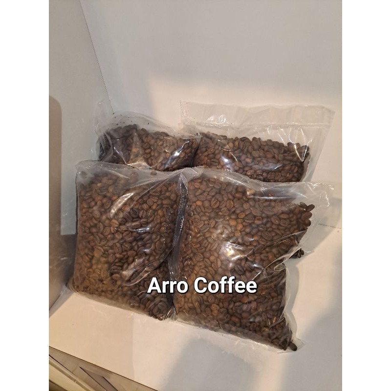 

Biji kopi sangrai robusta 1 kilo