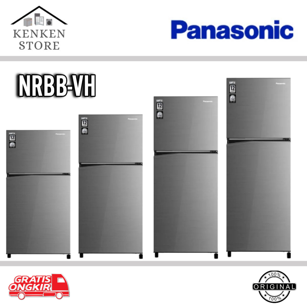 KULKAS  PANASONIC 2 PINTU INVERTER NRBB210VH/NRBB220VH/NRBB250VH/NRBB270VH