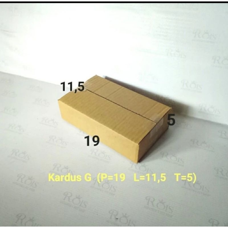 

Kardus kecil G kardus packing ukuran 19x11.5x5cm