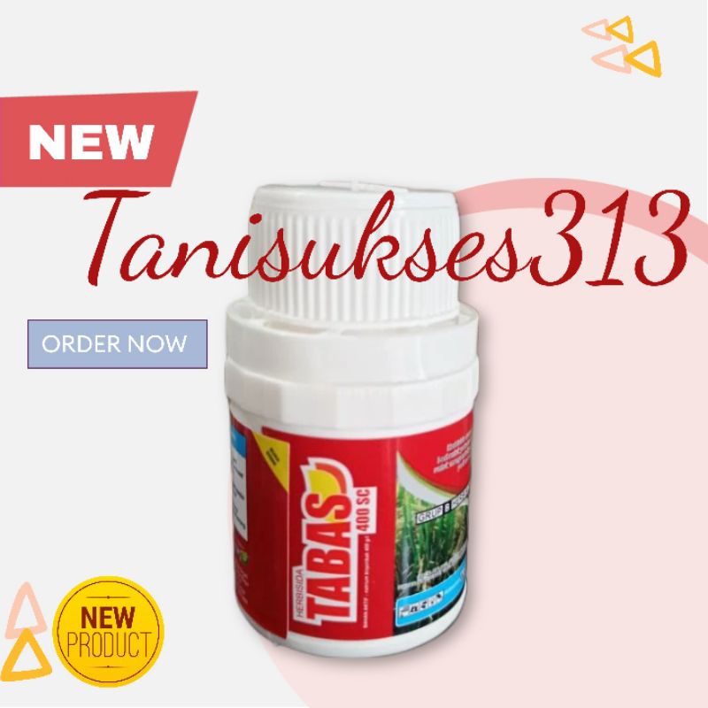 Herbisida tabas 50ml obat gulma tanaman padi Tabas 50ml