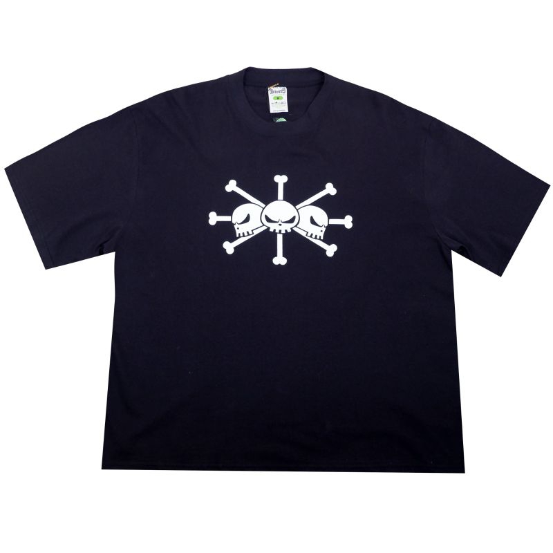 ONE PIECE ANIME MANGA KAOS OVERSIZE BLACKBEARD TEACH KUROHIGE