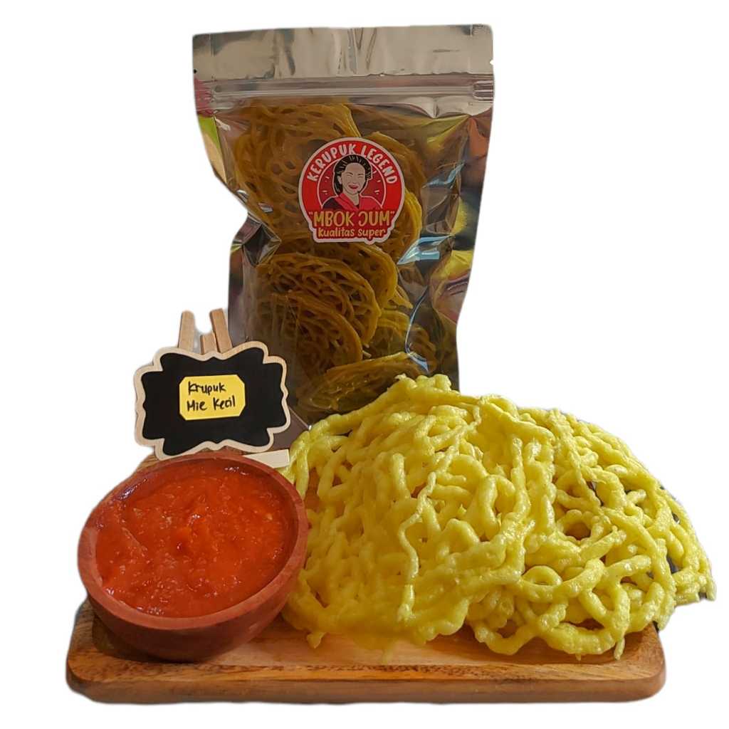 

Cemilan Kerupuk Mentah Kering / Krupuk Mie Kecil / Ciplok Kecil