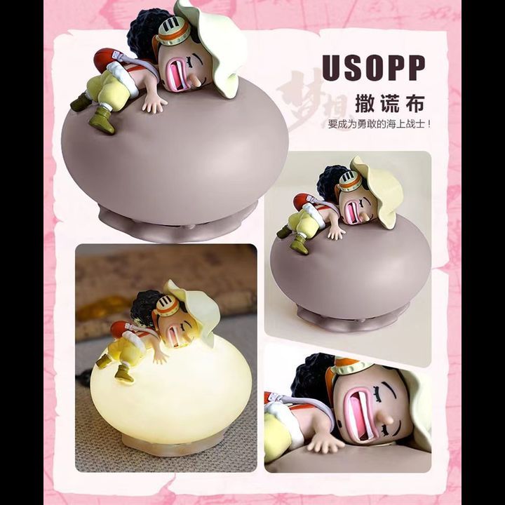 Usopp Sweet Dreams Figure One Piece with Lamp - Toei Animation