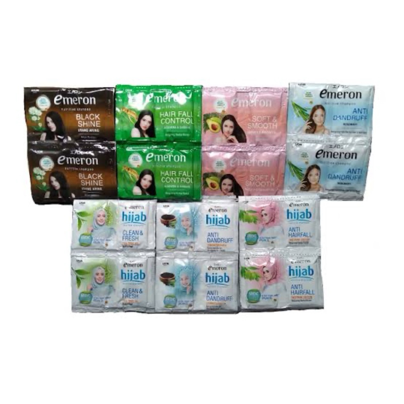 emeron sampo renceng isi 12 pcs / sampo sachet / sampi renceng