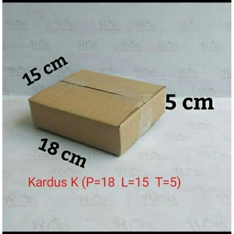 

Kardus kecil K kardus packing ukuran 18x15x5cm