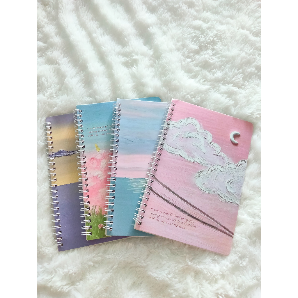 

Notebook A5 spiral Premium Soft Cover/Buku Tulis Catatan Notebook Ring A5 / Notebook Journal / Buku Tulis A5 Spiral Notebook Aesthetic /Buku Agenda Agenda