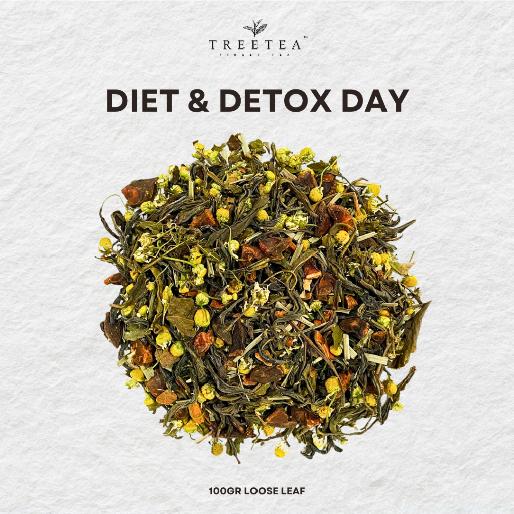 

Diet & Detox - TreeTeaTea Blend Wellness Series 100 gram