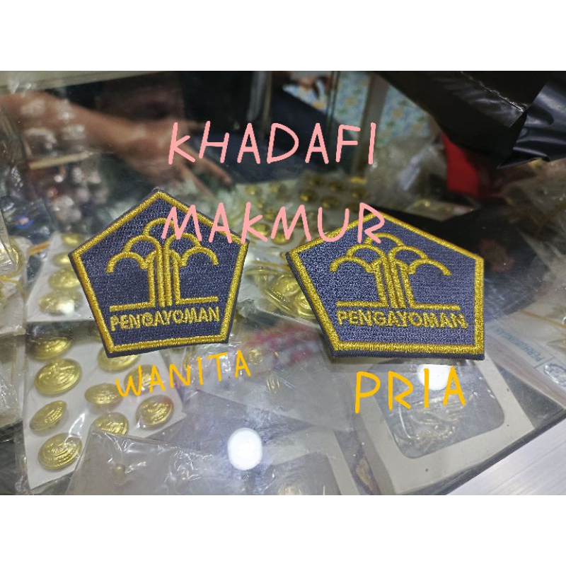 Logo topi pet Pengayoman (kemenkumham ) yang baru