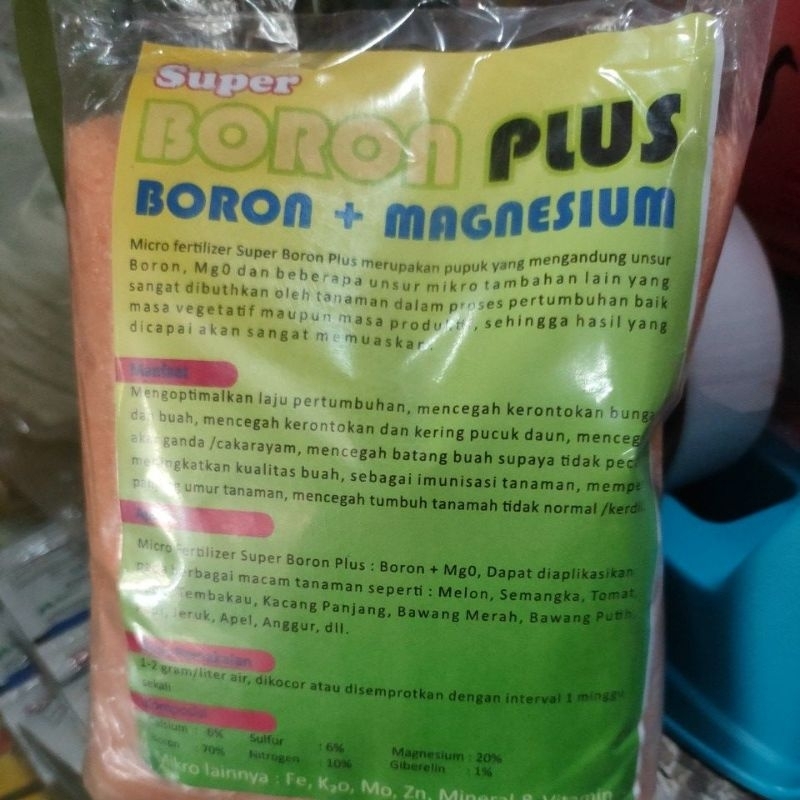 Pupuk Mikro Boron + MgO Super Boron