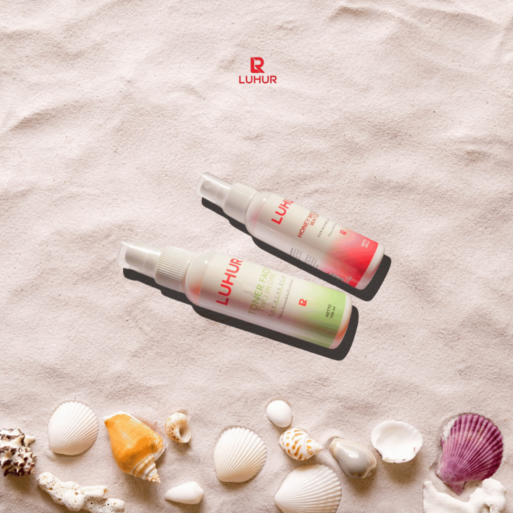 Toner Face Two In One Luhur Skincare Toner ACNE SKIN BPOM Pembersih Kulit Wajah Berjerawat Bruntusan