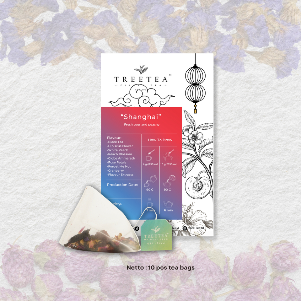 

SHANGHAI - TreeTea Tea Bags Peach Flavour