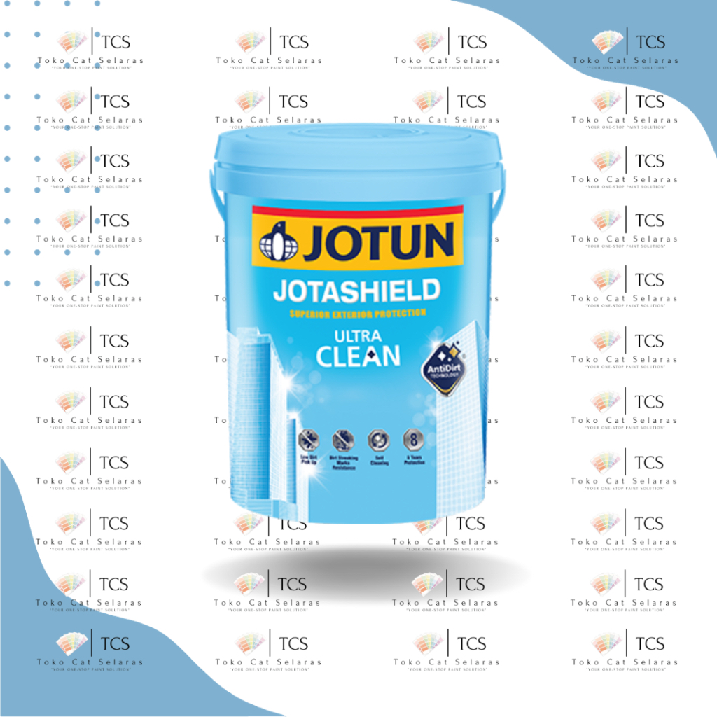 CAT TEMBOK EXTERIOR JOTUN ULTRA CLEAN WHITE 2.5lt