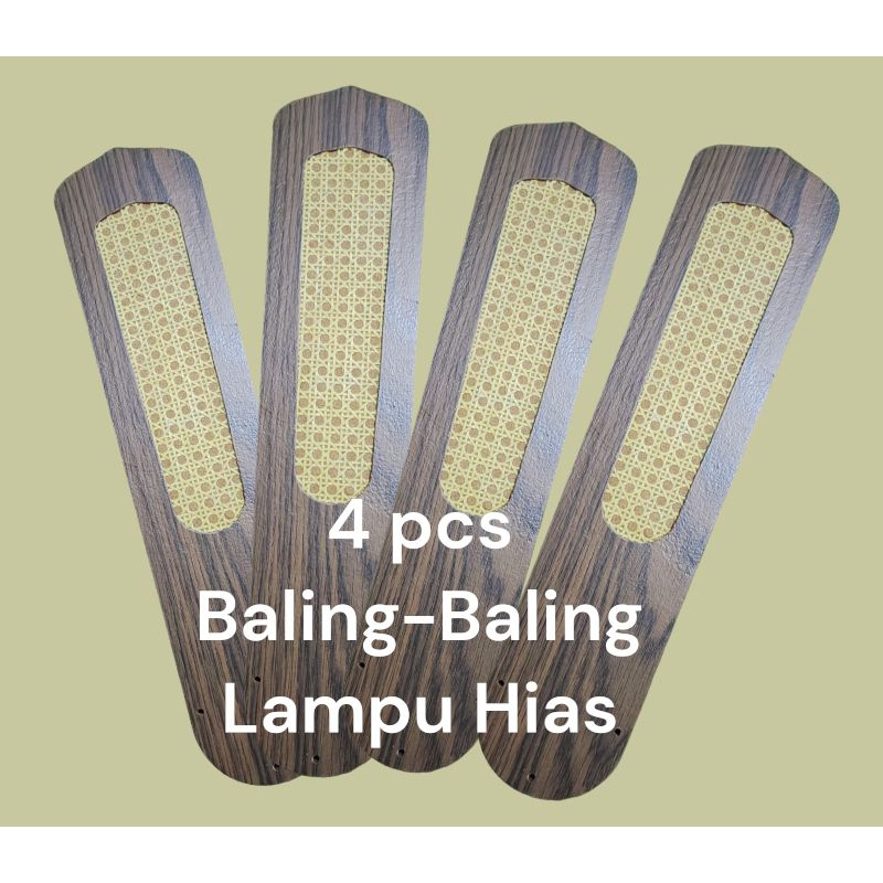 Baling-Baling Lampu Hias Kipas Angin Plafon Gantung.