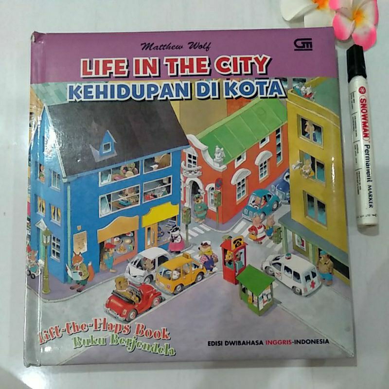 Lift the Flaps Life In The City matthew wolf bekas