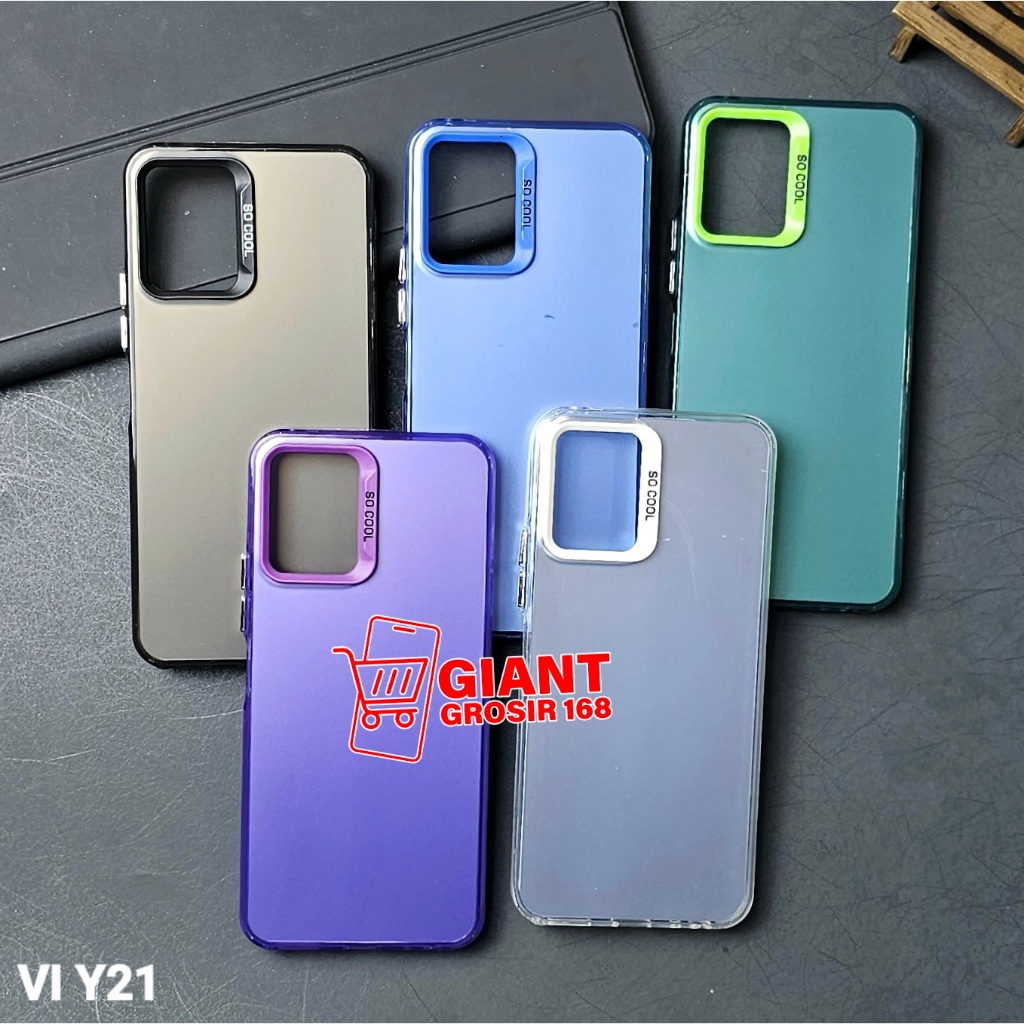 Vivo Y21 Vivo Y21s Vivo Y21t Vivo Y21a Vivo Y33s Vivo Y33t Silikon Case Imd Polycarbon Hard PC Case 