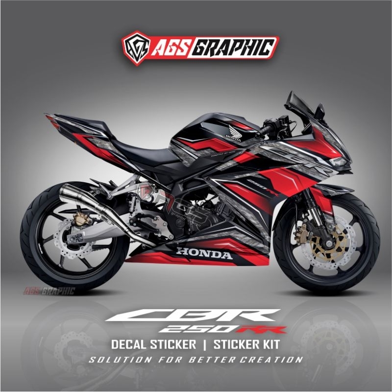 Decal CBR 250R / AllNew CBR250R / Sticker Full Body CBR / DECAL CBR Tribal Muscle / Decal AGS GRAPHI