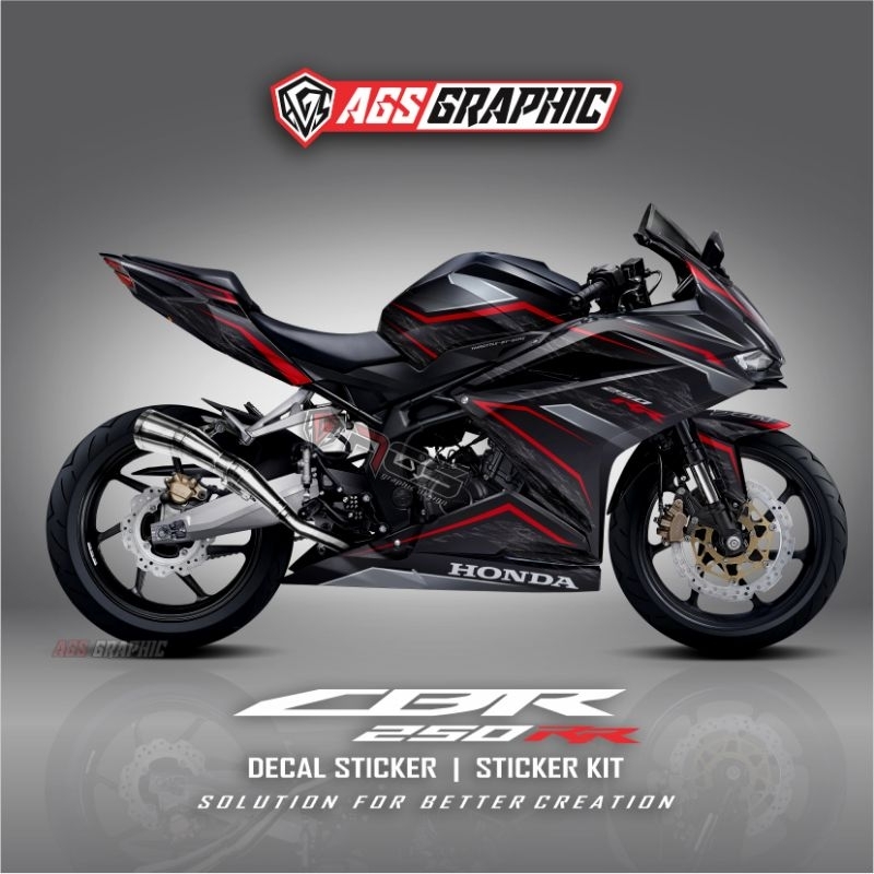 Decal CBR 250R / AllNew CBR250R / Sticker Full Body CBR / DECAL CBR Tribal Abstrack / Decal AGS GRAP