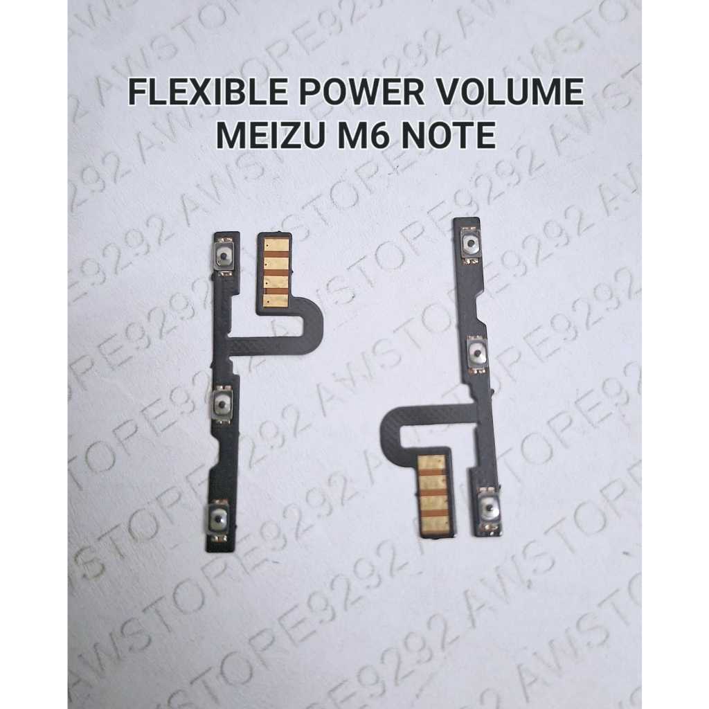 Flex Flexibel Flexible Power On Off Volume Meizu M6 Note flexible on off volume meizu m6 note fleksi