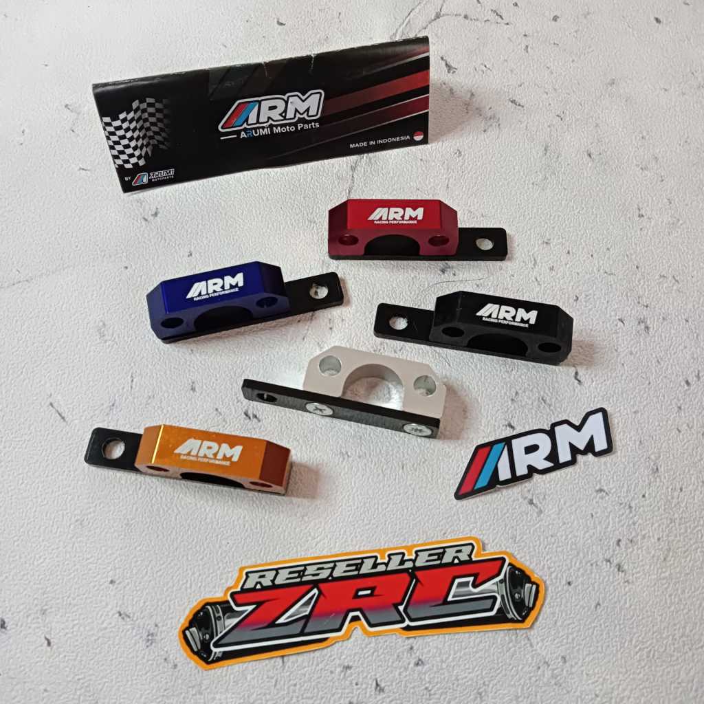 BRAKET SELANG REM ASLI CNC MEREK ARM UNIVERSAL PCX BEAT NMAX AEROX / BRAKET SELANG REM CNC ARM