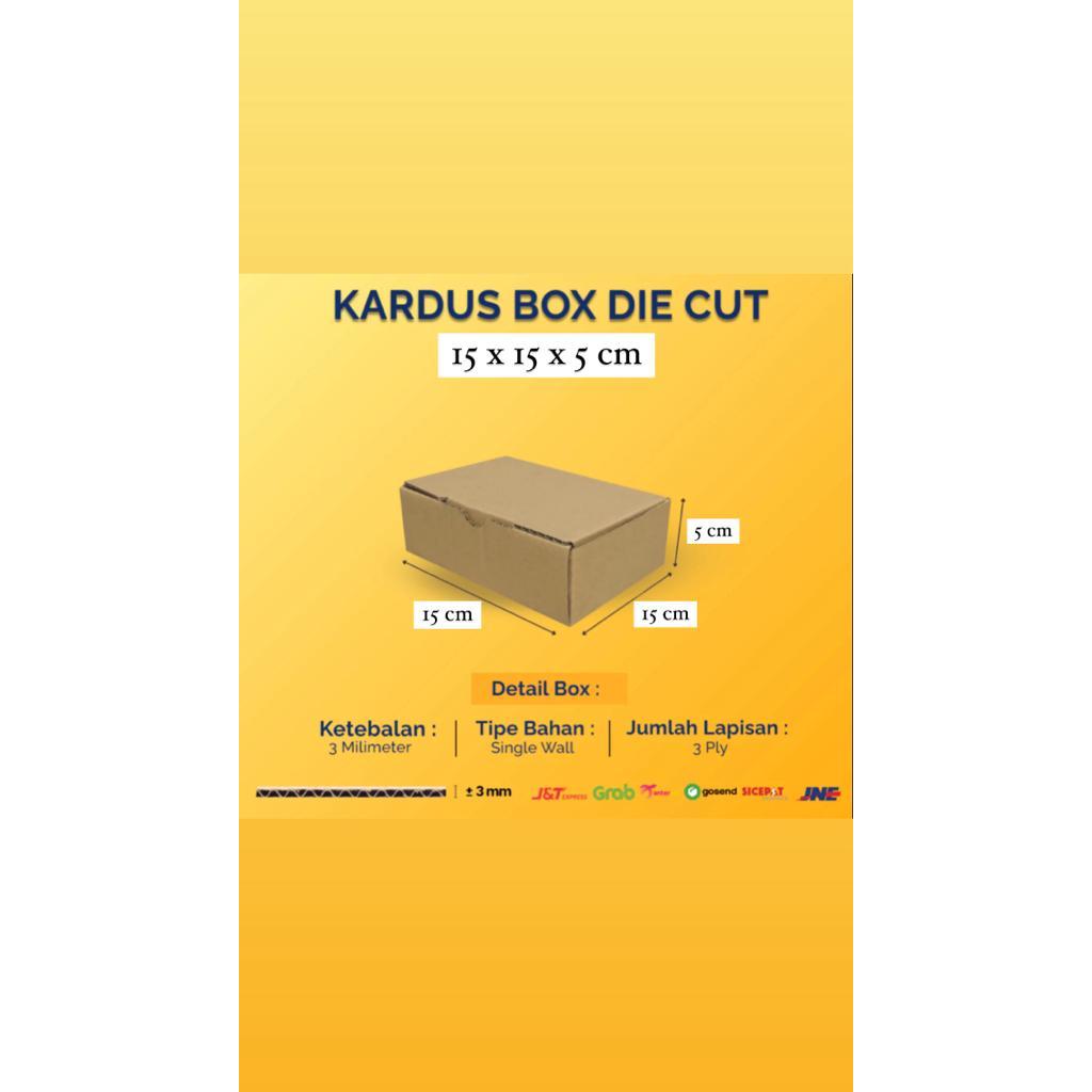 

Kardus Die Cut 15x15x5cm