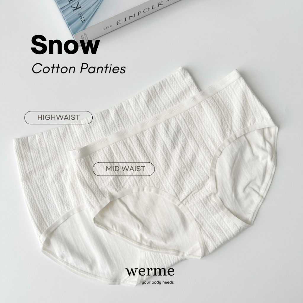 SNOW HIGHWAIST COTTON PANTIES
